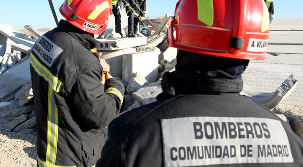 El 112 y #bomberos de la Comunidad de Madrid forman a profesores de Primaria en emergencias