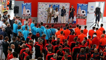 Un total de 600 bomberos participan en el XX Campeonato de España Fútbol 7 en A Coruña