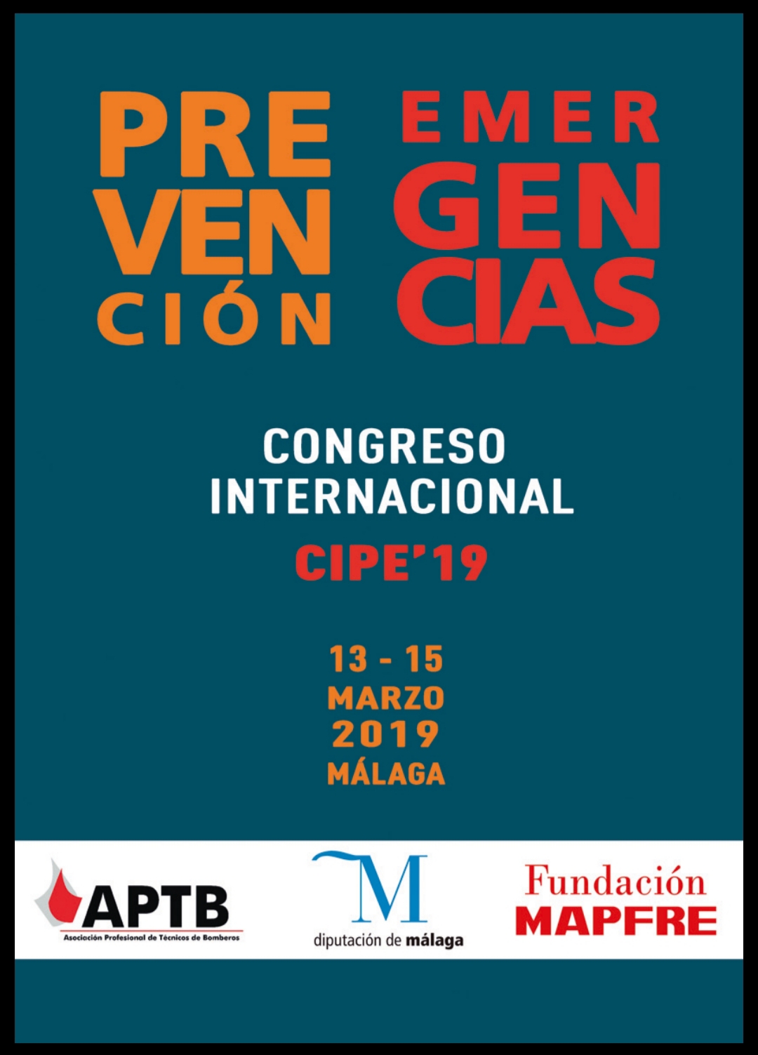 Málaga acogerá el #CIPE'19, los días 13, 14 y 15 de marzo