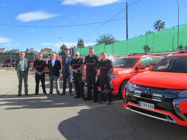 Catorce vehículos híbridos para los Bomberos de Valencia