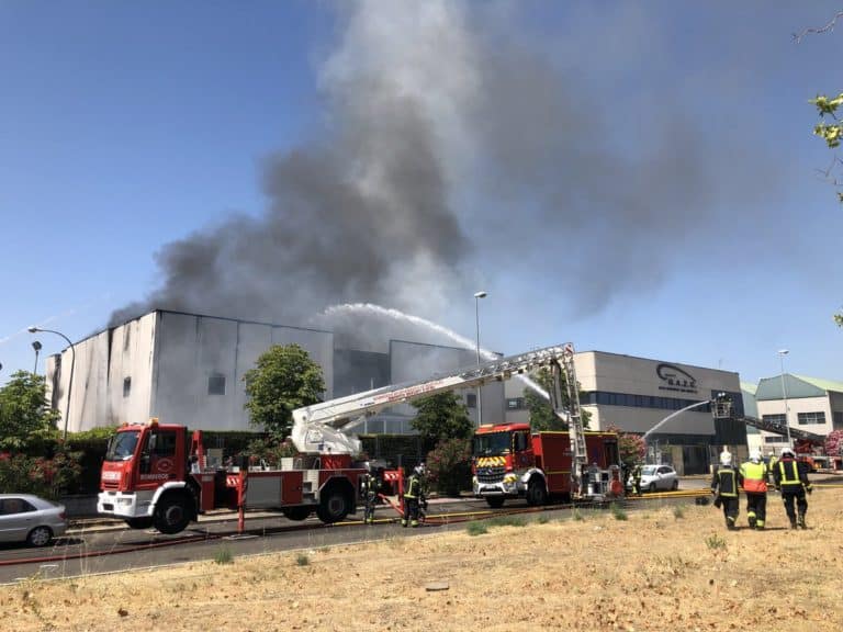 Los bomberos de la Comunidad de Madrid atendieron 14.348 emergencias en 2018, casi 40 diarias