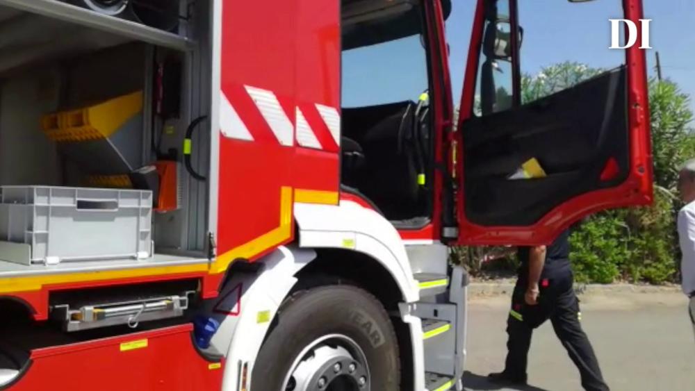 Nuevo vehículo autobomba para el parque de #bomberos de Ibiza