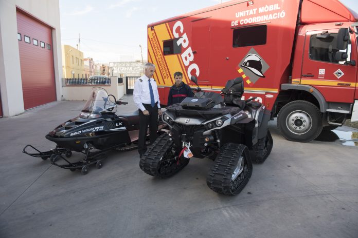 El Consorcio de #Bomberos de Castellón incorpora dos vehículos para el acceso a zonas aisladas por temporales