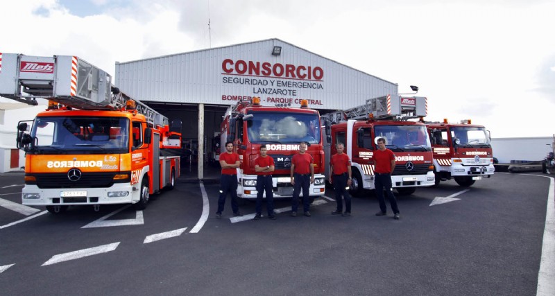 Arrancan las obras del parque de #bomberos del sur de Lanzarote