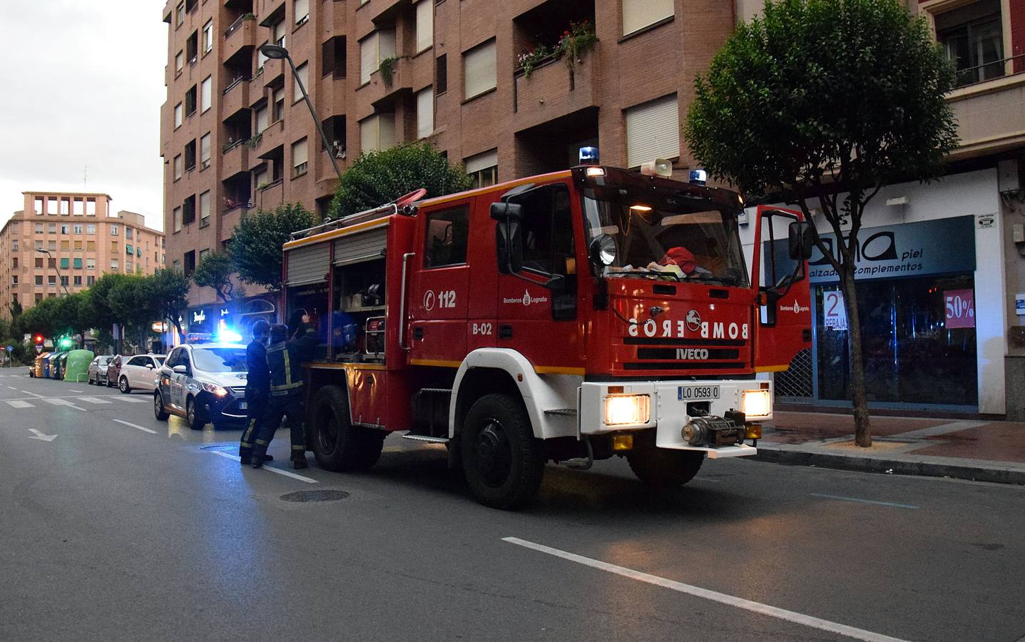 Los #bomberos de Logroño continuarán prestando servicio a otros 49 municipios riojanos en 2018