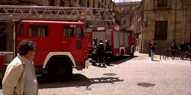 El parque de #bomberos de Salamanca seguirá como centro autonómico de formación