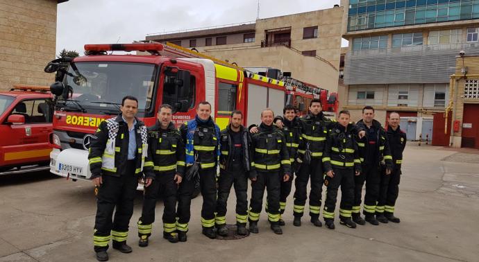 #Bomberos de Salamanca evalúan la protección contra incendios y evacuación de los hospitales