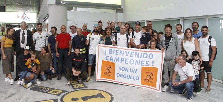 Los #bomberos de Lanzarote, subcampeones del mundo en la World Rescue Challenge