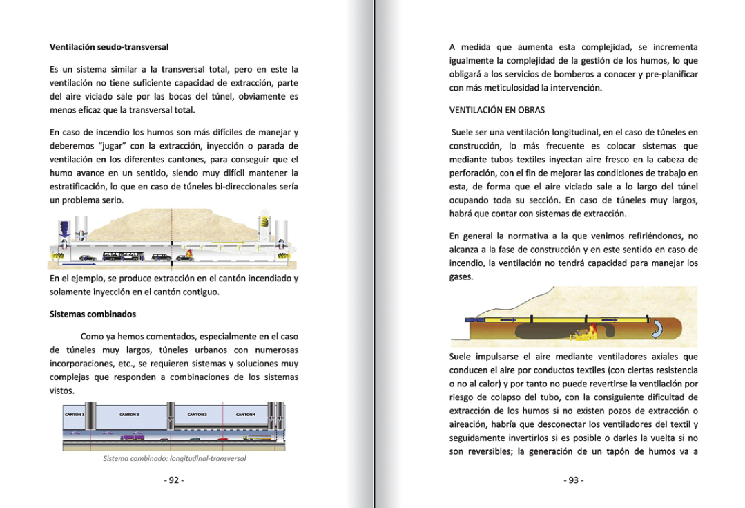 "Incendio en túneles y galerías", nuevo manual operativo editado por #APTB