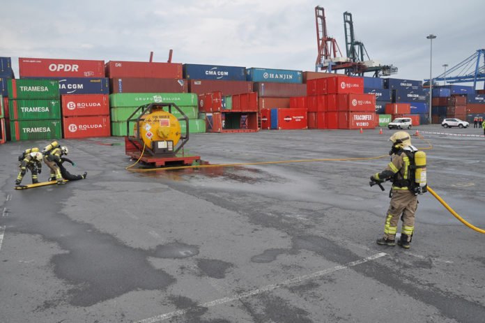 El Puerto de Bilbao destina 1,2 millones al servicio de #bomberos en sus instalaciones